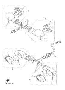 FZ6-N Поворотники
