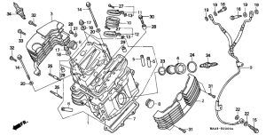 VT1100C Головка цилиндров