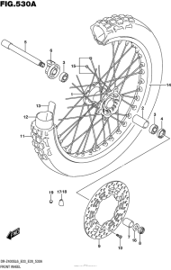  Переднее колесо