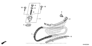 NSS300 Цепь ГРМ