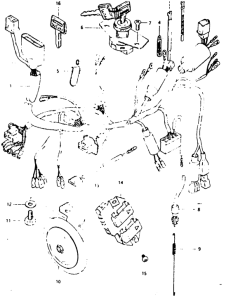 GSX1000 Жгут проводов