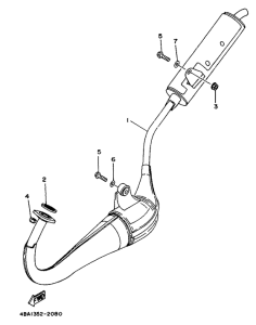 TZR80RR Flexible pipe