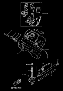 YQ50 Топливный бак