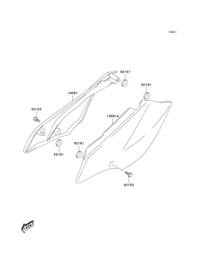  Боковые обтекатели