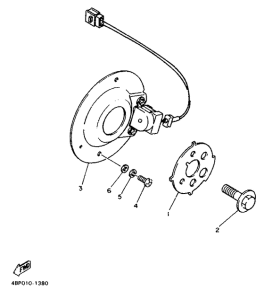 XJ600S (37KW) Pick up coil. governor