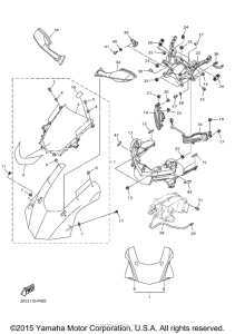 YZF-R1M Обтекатели