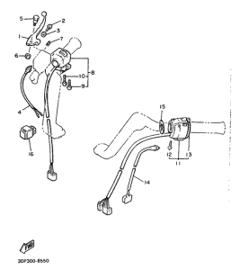 XVZ12TD Handle switch. lever
