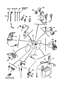 XT225 XT225R Equipo electrico
