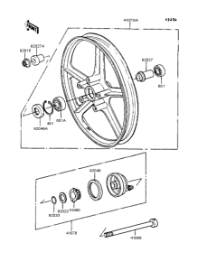 AR80-II Переднее колесо