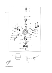 DT50R Карбюратор