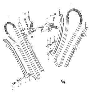 VS1400 Держатель направляющей