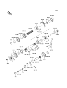KL650 Валансирный вал