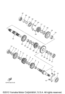 XV17ASECP Трансмиссия