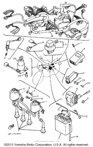 FZR400SWC Электрика