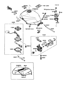 ZX750 Fuel tank(1 / 2)