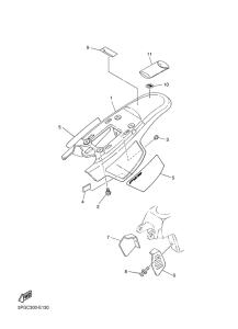 PW50 Боковые обтекатели