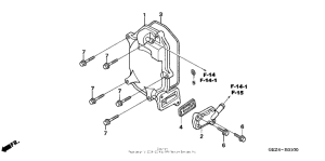 NPS50 Крышка головки цилиндров