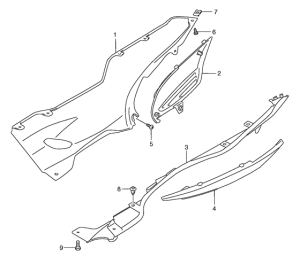 AN250 Side leg shield