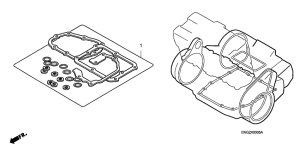 CBR900RR Комплект прокладок