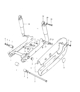 FR50 Маятник задний
