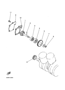 RZ350 ｳｵｰﾀﾎﾟﾝﾌﾟ