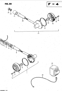 GS450 Поворотники