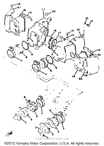 XS650_2F - 1979 Впускная система