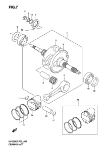 UH125 Вал коленчатый
