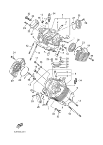 BT1100 Головка цилиндров