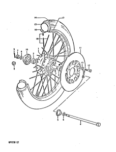 GP125 Transom + tube