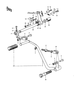 KH500 Переключатель передач