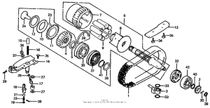 CB1000 Основной вал