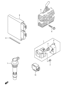 GSX-R600U2 Equipo electrico