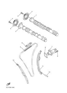FZS1000 Camshaft. chain