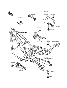 ZR750 Короб для АКБ