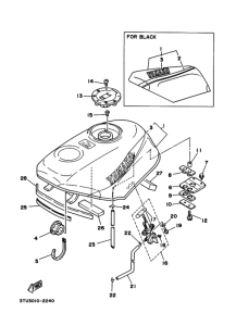 TZR50 ﾌﾕｴﾙﾀﾝｸ