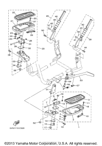 XV17ATS Stand  footrest