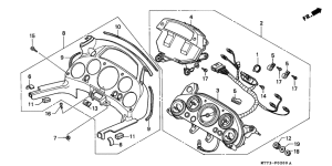 NR750 Meter  / meter panel