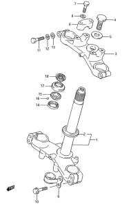RM80 Траверса нижняя