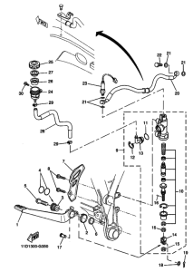  Задний тормозной цилиндр