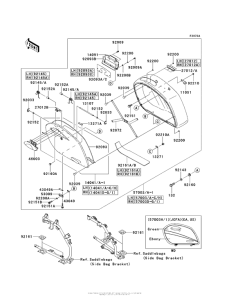 VN1700 Saddlebags (Side Bag)