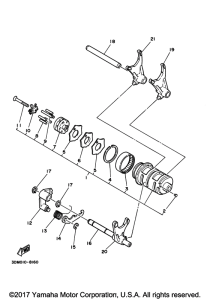 XV250 Копирный вал