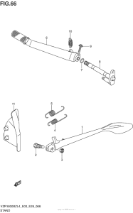 VZR1800BZ Подножка