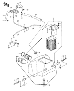 KZ1000 Воздухоочиститель