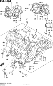 VL800B Crankcase (Vl800L5 E03)