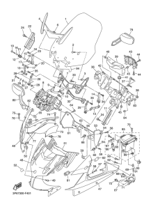 FJR1300A Обтекатель 1