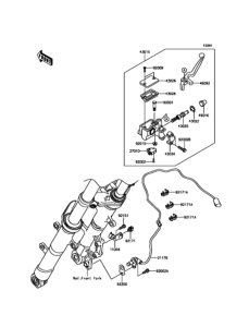 ER250 フロントマスタシリンダ