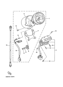 XV125S Приборы