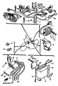 XJ600 Электрика 1
