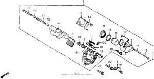CB650 Передний суппорт